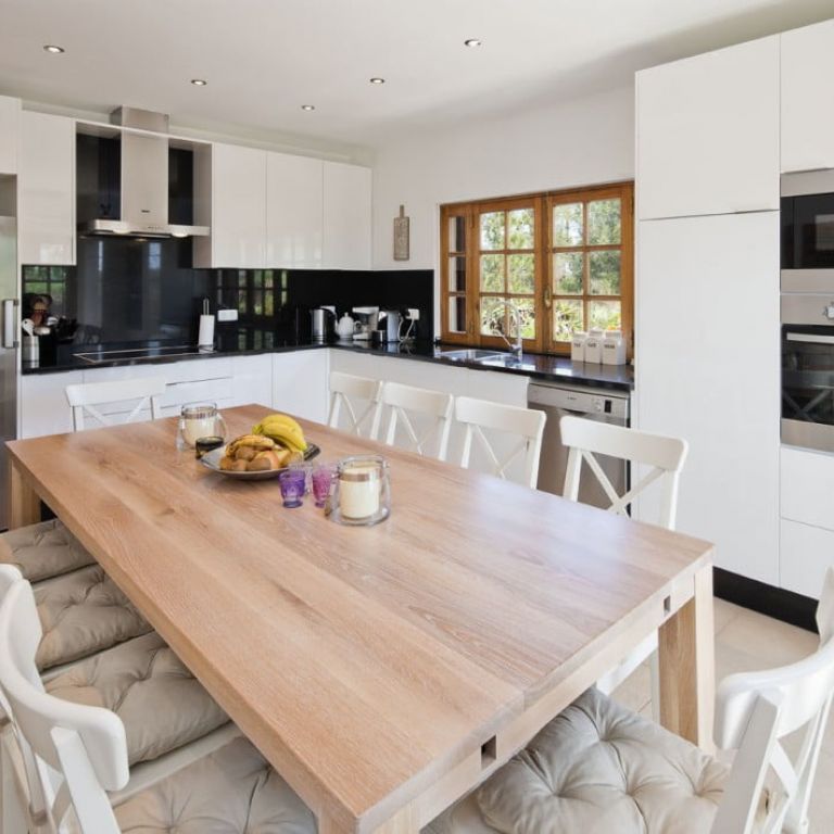 Inrichting keuken vakantievilla