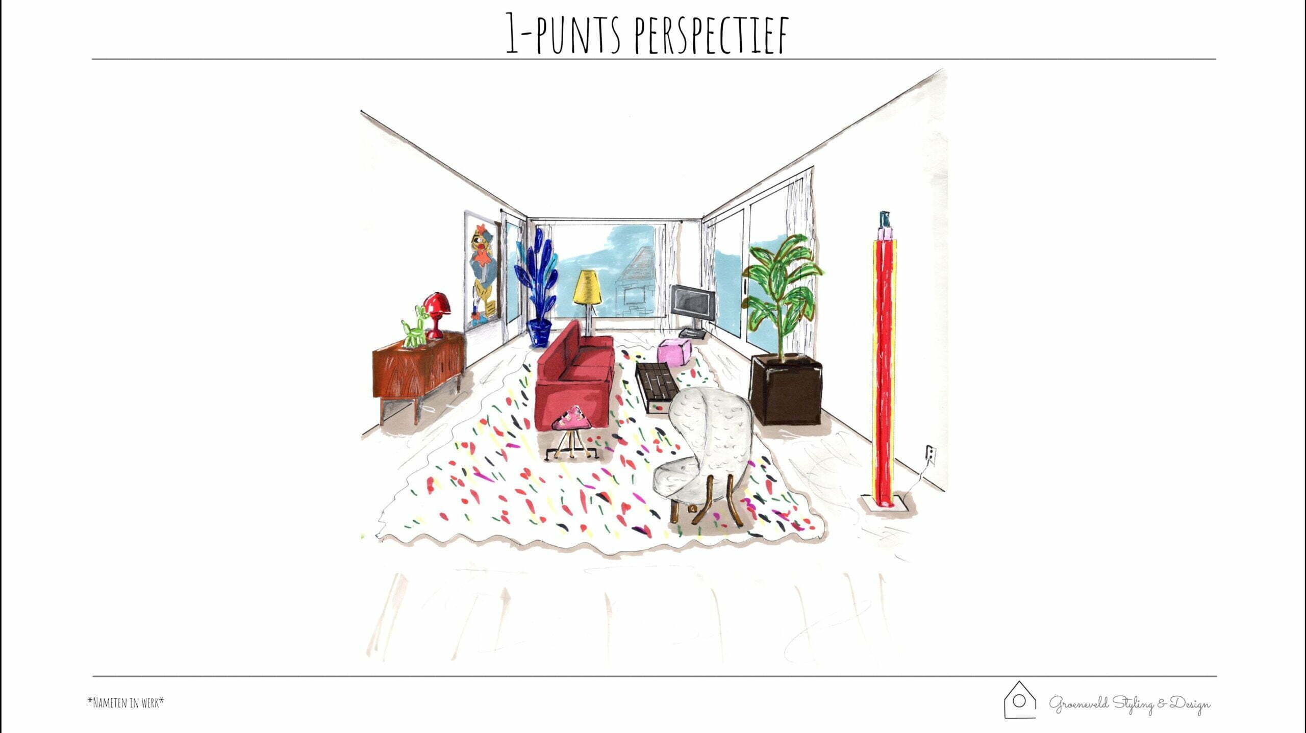 Woonkamer Loft Amsterdam